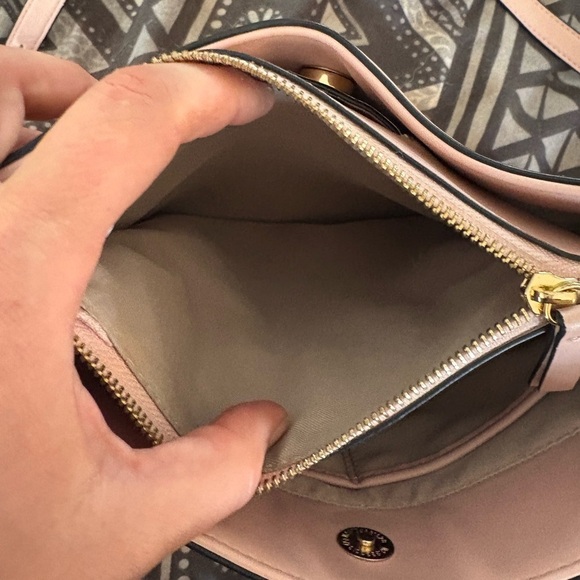 Nine West Pink Vegan Leather Shoulder Bag - Picture 12 of 13